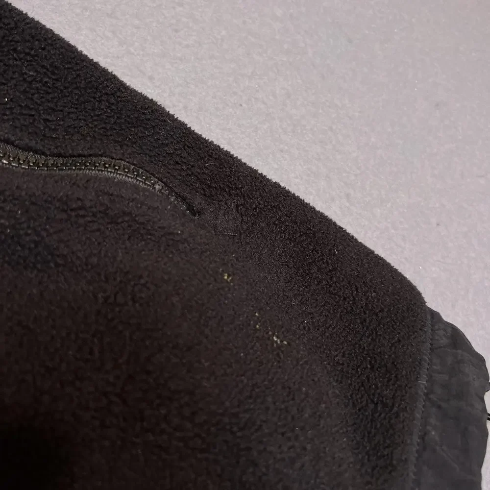 The North Face Denali Jacket Mens L Black Polartec Fleece Full Zip Outdoor